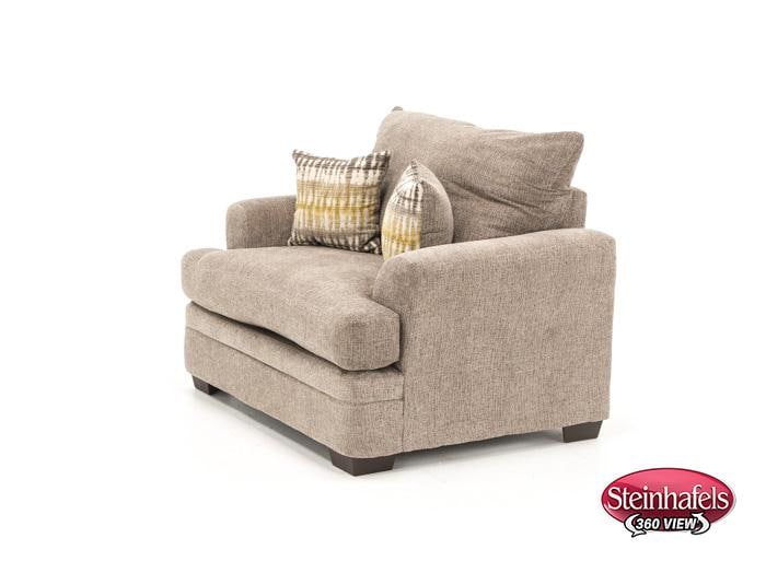 peak brown chair and a half  image   