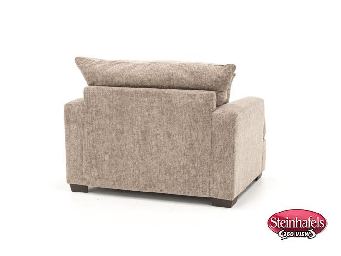 peak brown chair and a half  image   