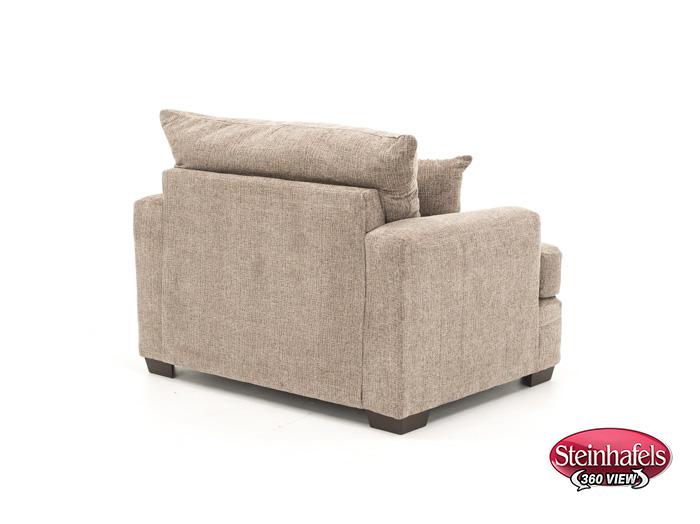 peak brown chair and a half  image   