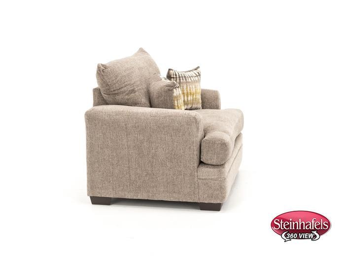 peak brown chair and a half  image   