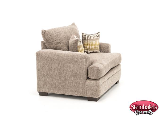 peak brown chair and a half  image   