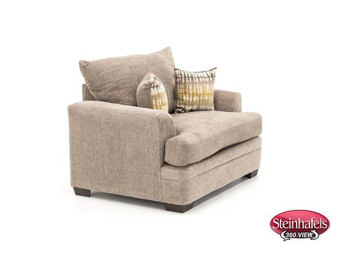 peak brown chair and a half  image   