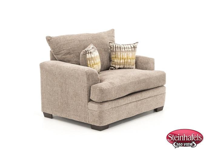 peak brown chair and a half  image   