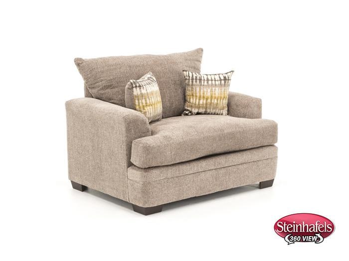 peak brown chair and a half  image   