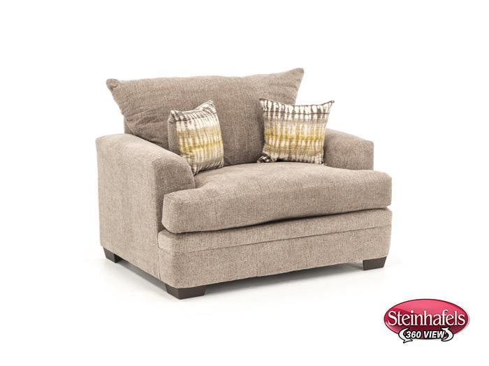 peak brown chair and a half  image   