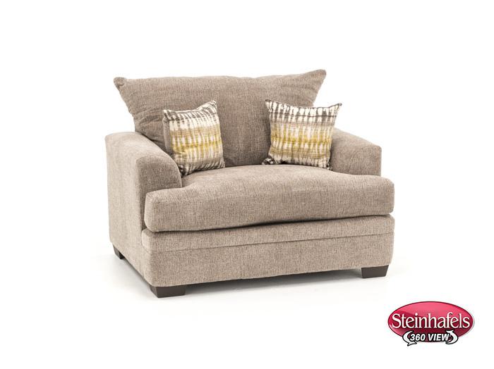 peak brown chair and a half  image   