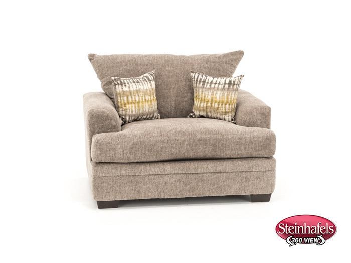 peak brown chair and a half  image   