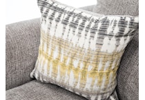 peak brown chair and a half   