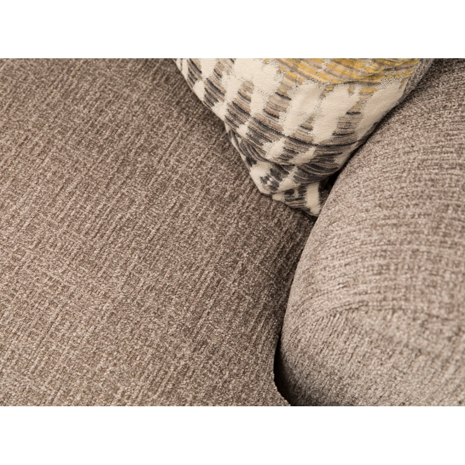 peak brown chair and a half   