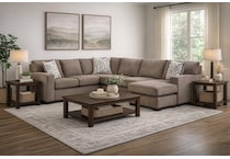 peak brown sta fab sectional pieces mpk  
