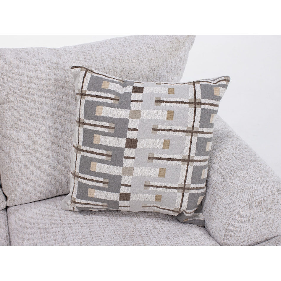 peak white chair and a half z  