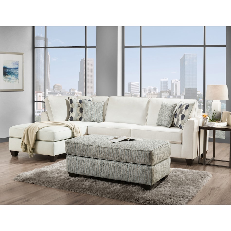 peak white sta fab sectional pieces pkg  
