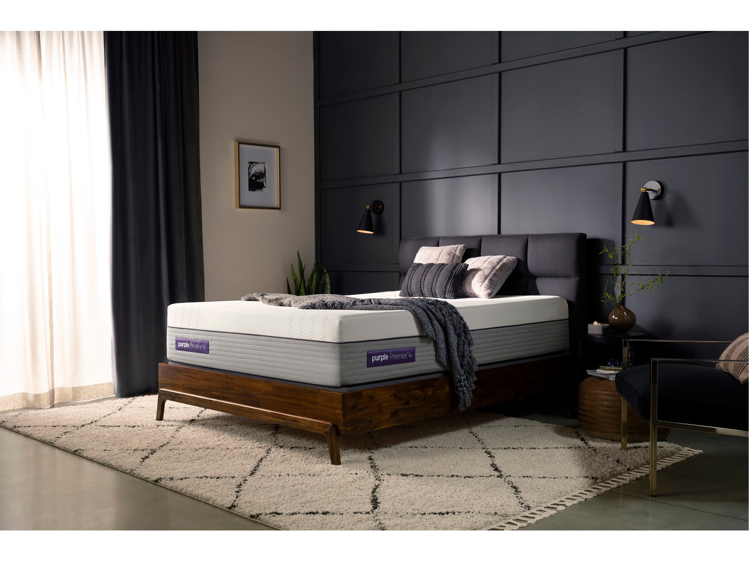 Purple hybrid premier 4 king discount