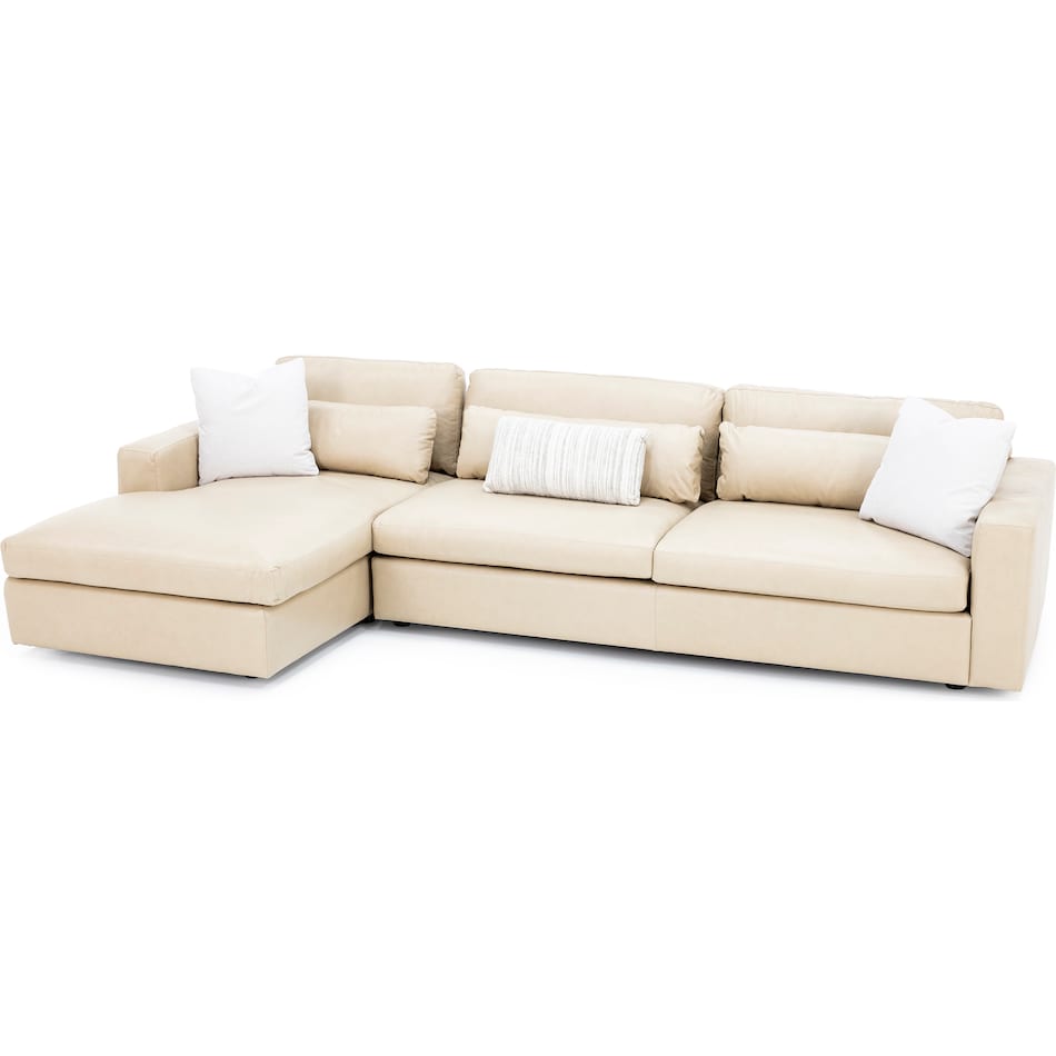 plsr beige sta lth sectional zpkg  