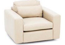 plsr beige swivel chair   