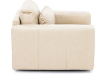 plsr beige swivel chair   