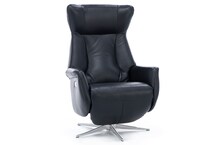 plsr black recliner   