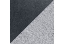 poly black   grey mist swatch  