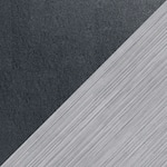 poly black   metallic  swatch  