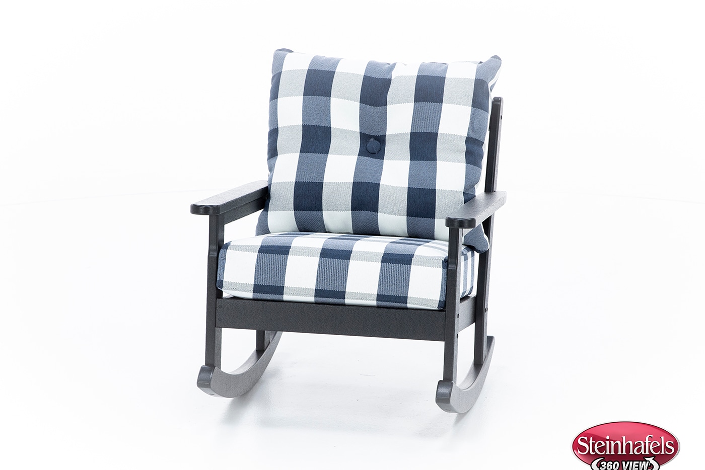 poly black club chair  image pkg  