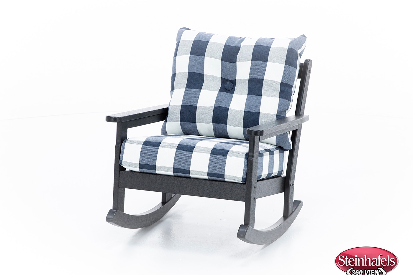 poly black club chair  image pkg  