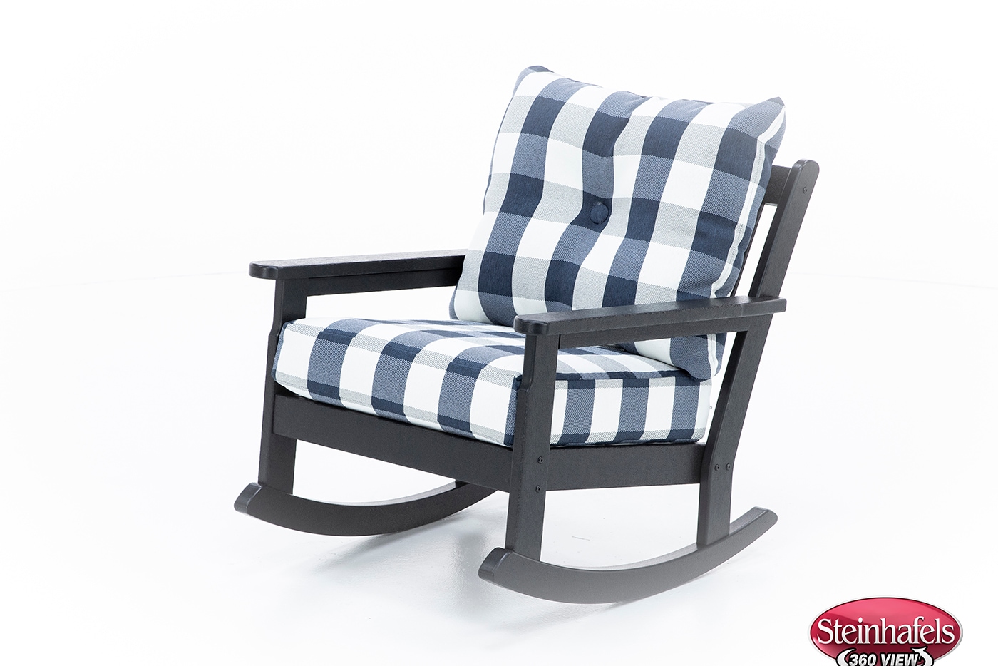 poly black club chair  image pkg  