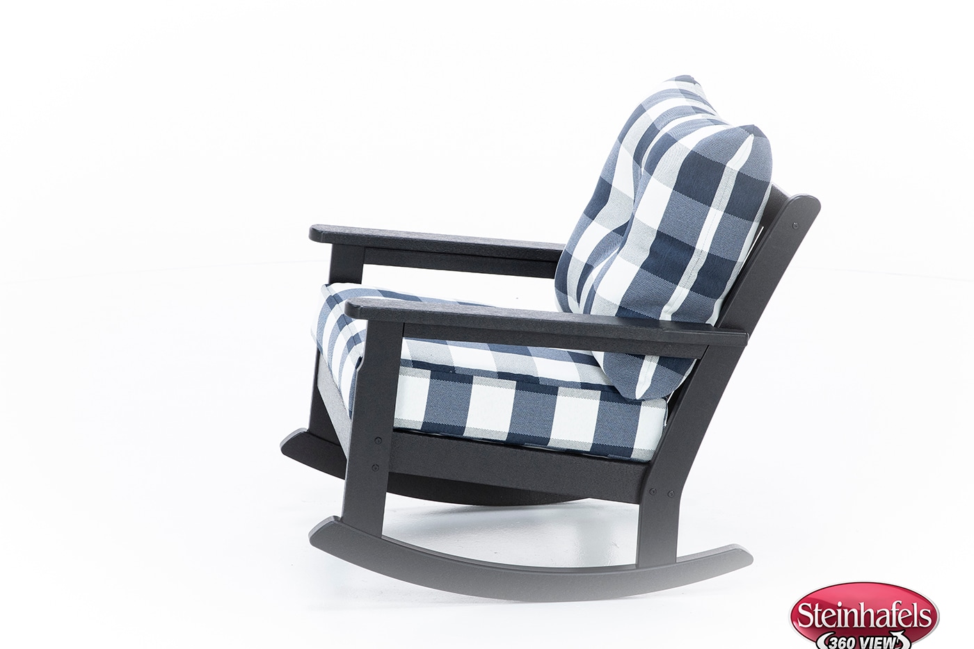 poly black club chair  image pkg  