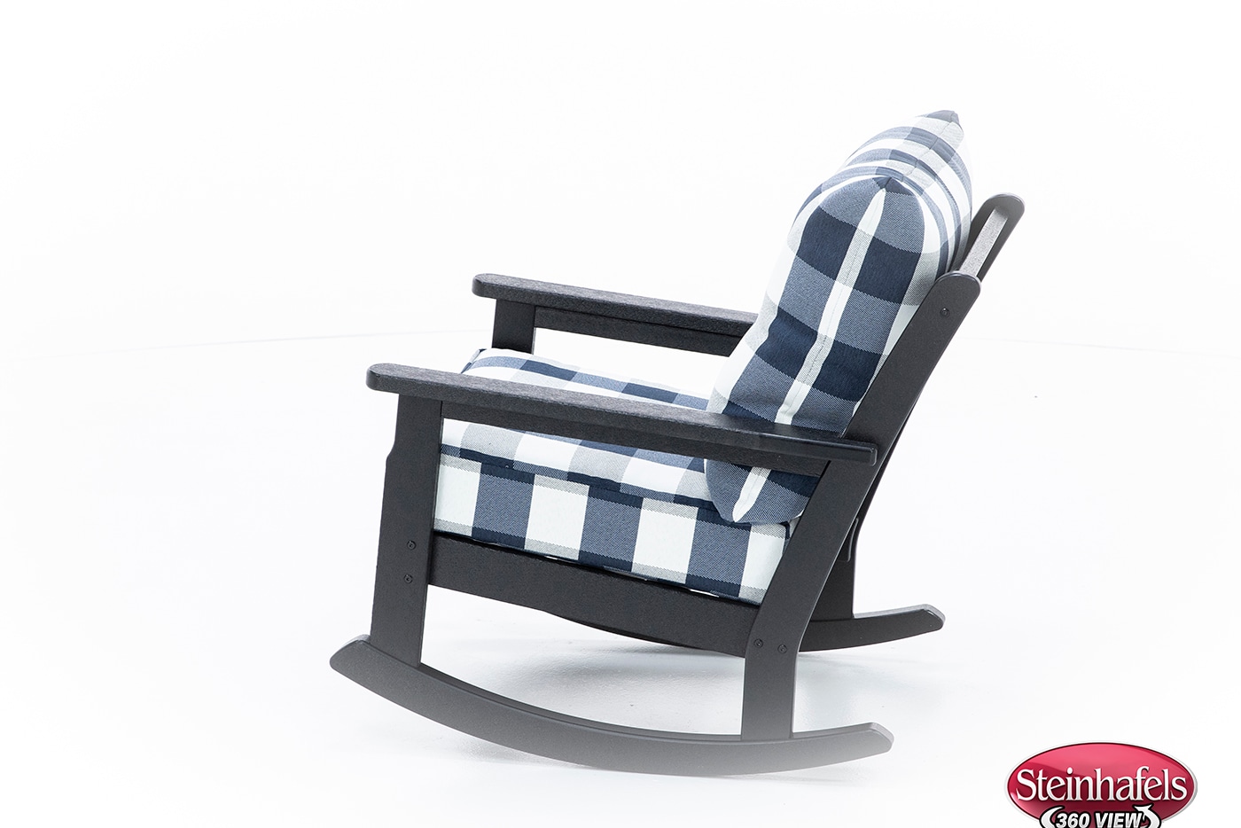 poly black club chair  image pkg  