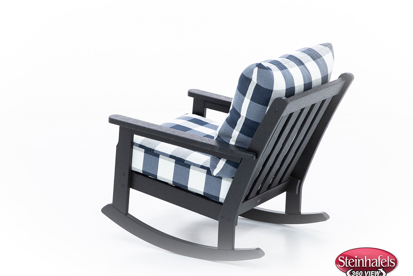 poly black club chair  image pkg  