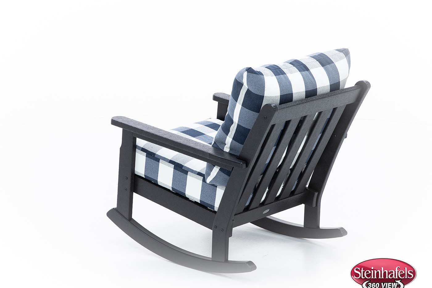 poly black club chair  image pkg  