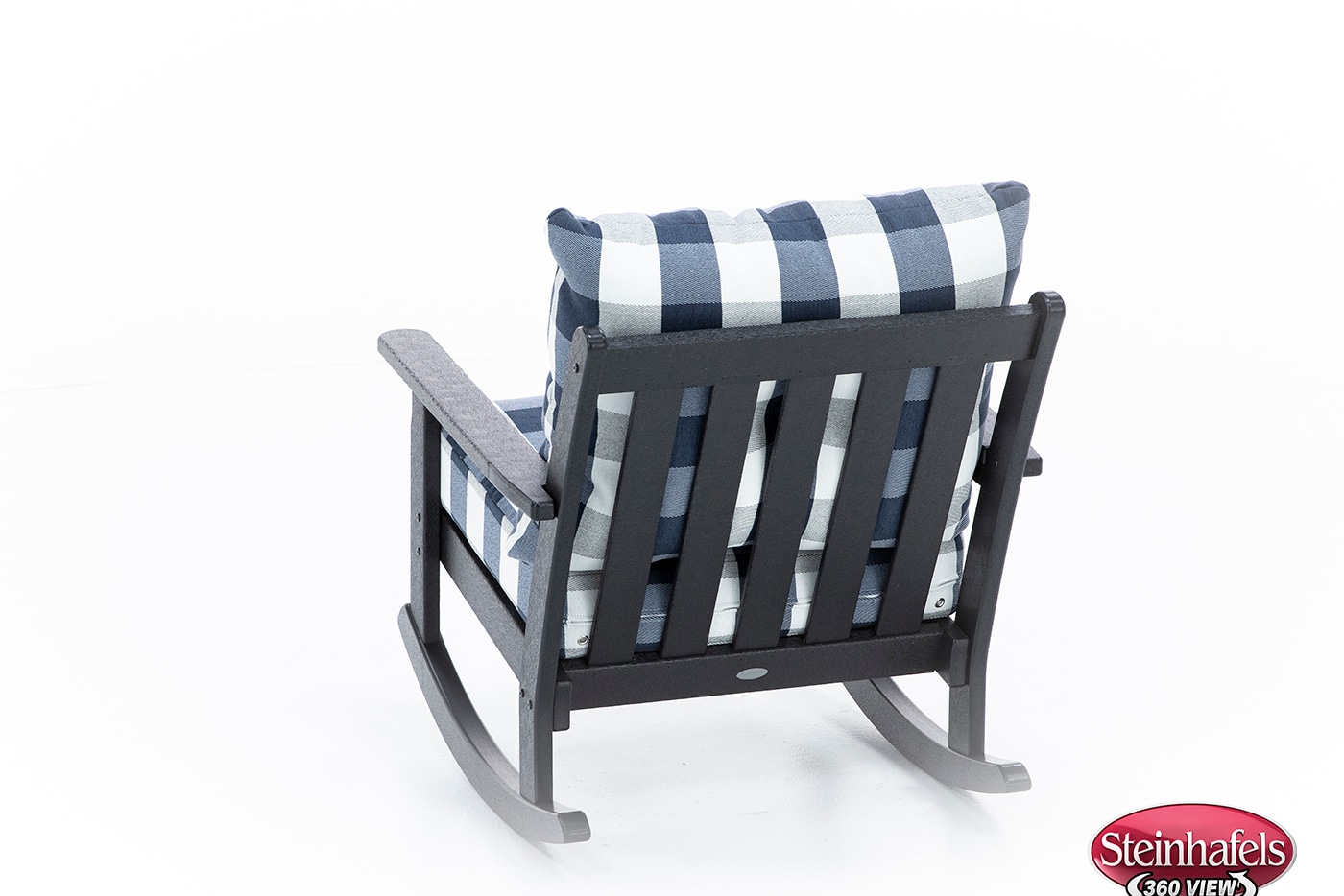 poly black club chair  image pkg  