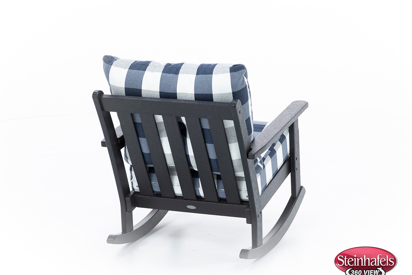 poly black club chair  image pkg  