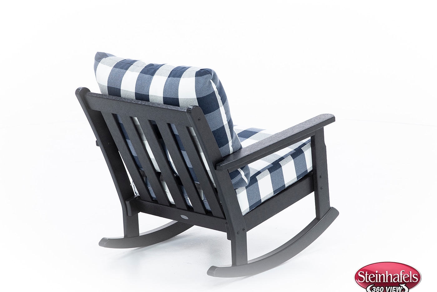 poly black club chair  image pkg  