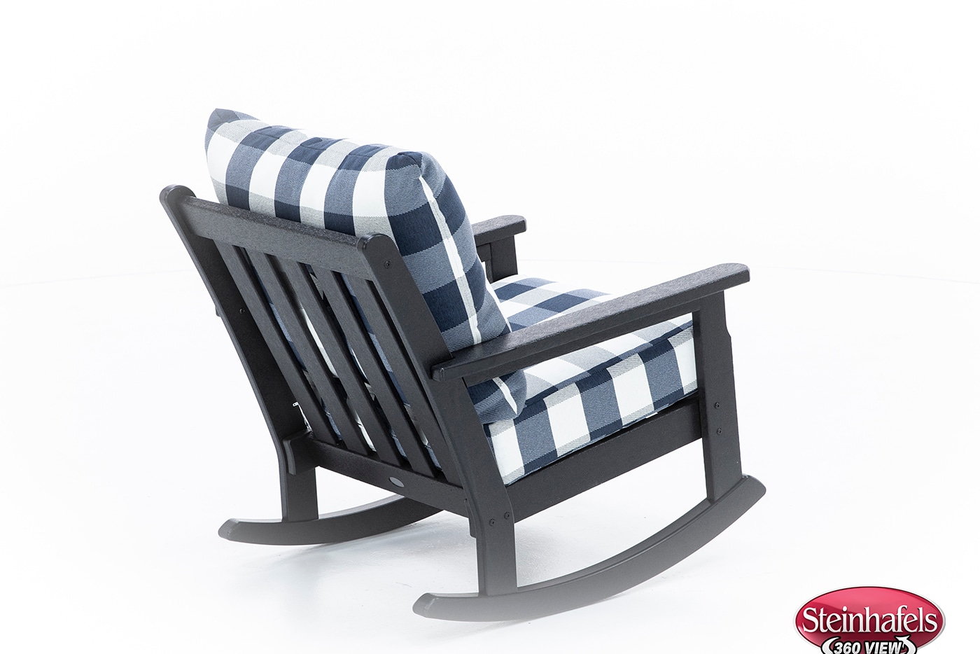 poly black club chair  image pkg  