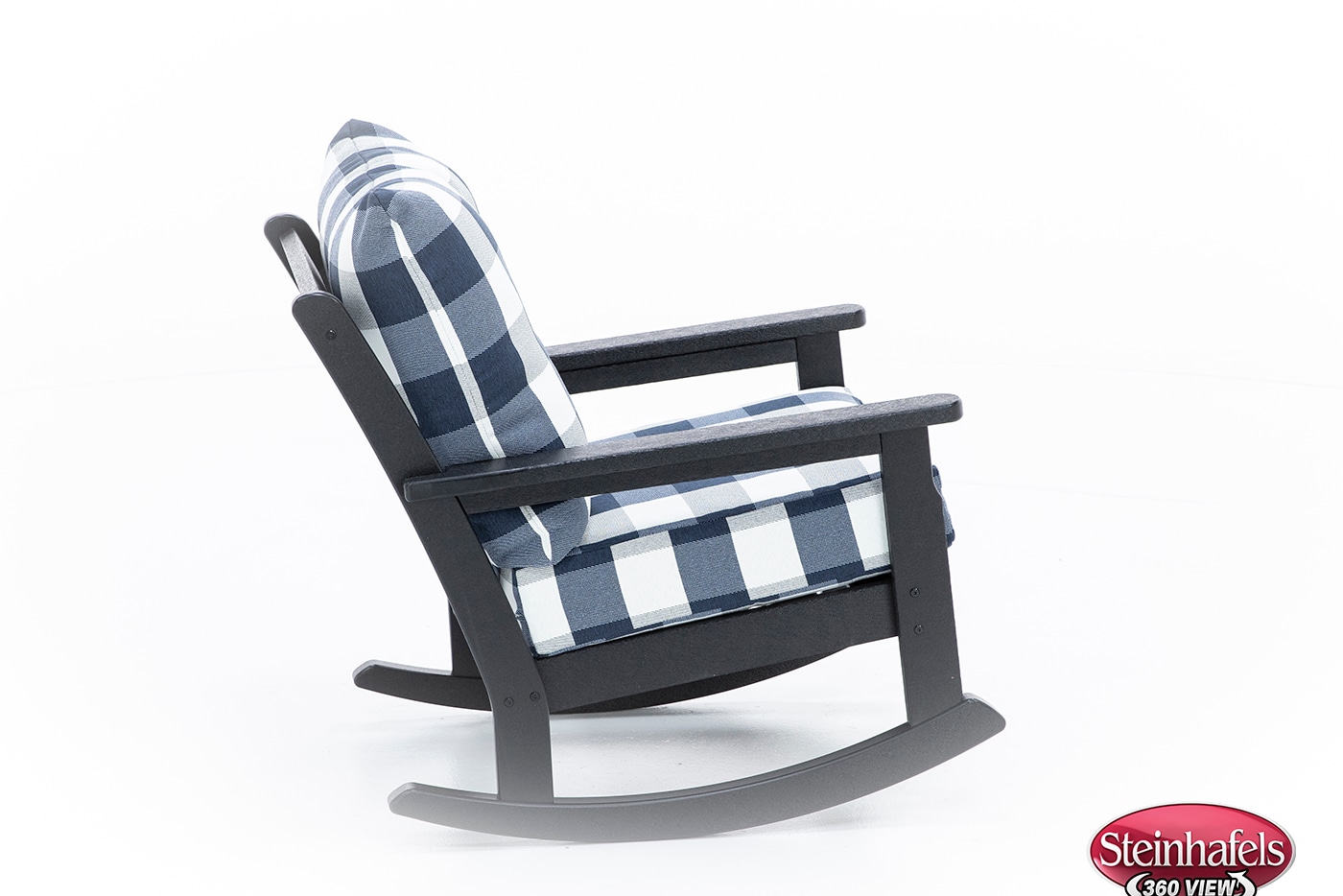 poly black club chair  image pkg  