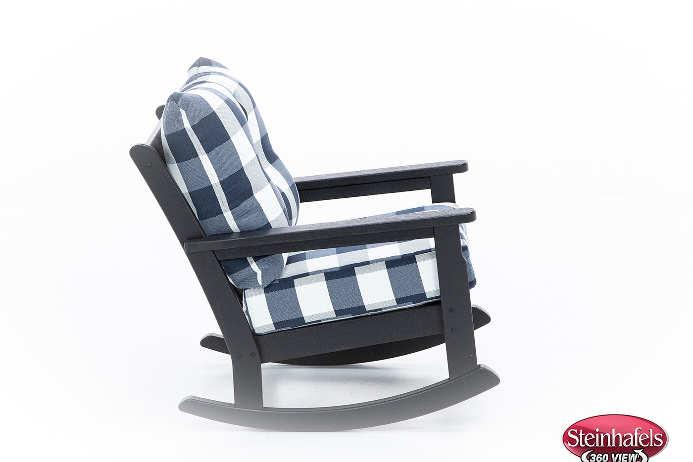 poly black club chair  image pkg  