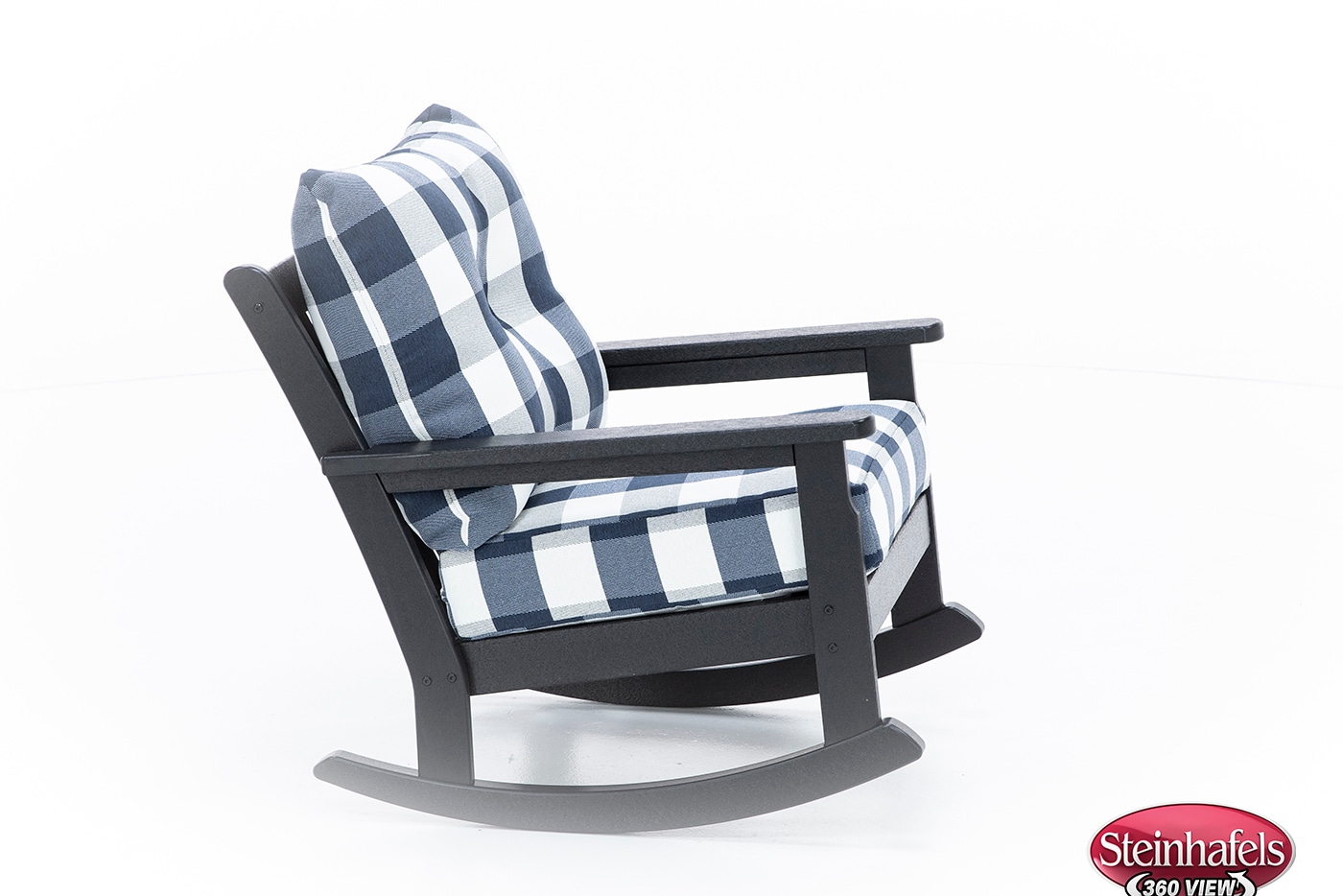 poly black club chair  image pkg  