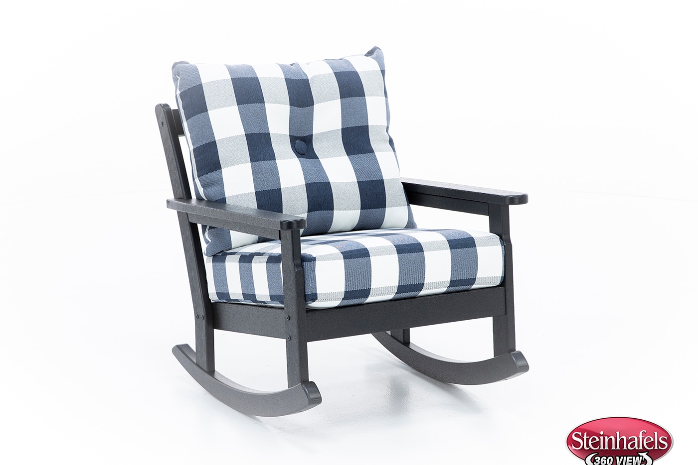 poly black club chair  image pkg  