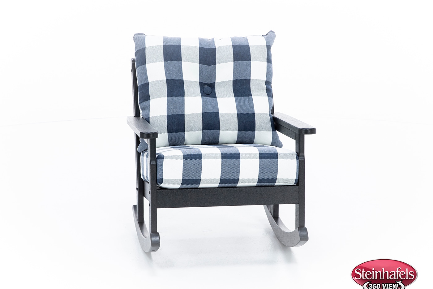 poly black club chair  image pkg  