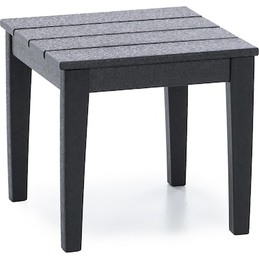 Newport 18" Black End Table