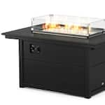 poly black firepit pkg  