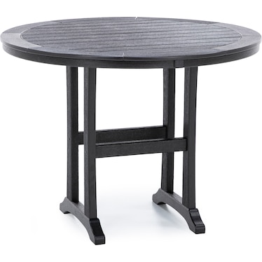 Nautical Trestle 48" Round Counter Height Table