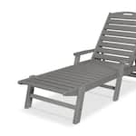 poly grey chaise   