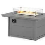 poly grey firepit pkg  