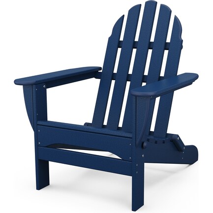 Navy Folding Adirondack Chair