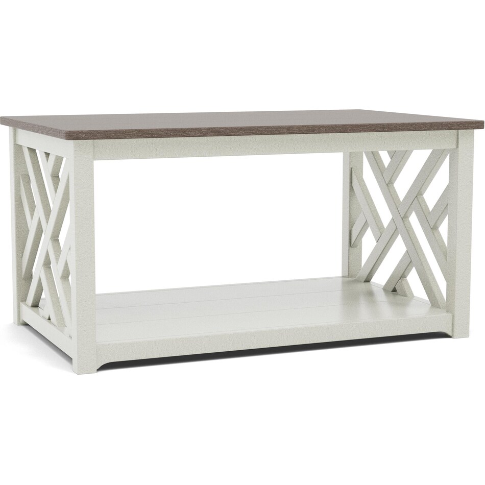polywood inc poly sand poly kona coffee table   
