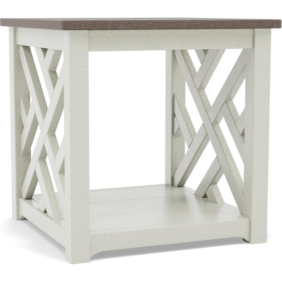 polywood inc poly sand poly kona end table   