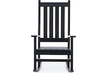 polywood black adirondack chair   