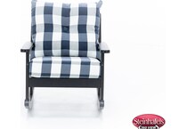 polywood black club chair  image pkg  