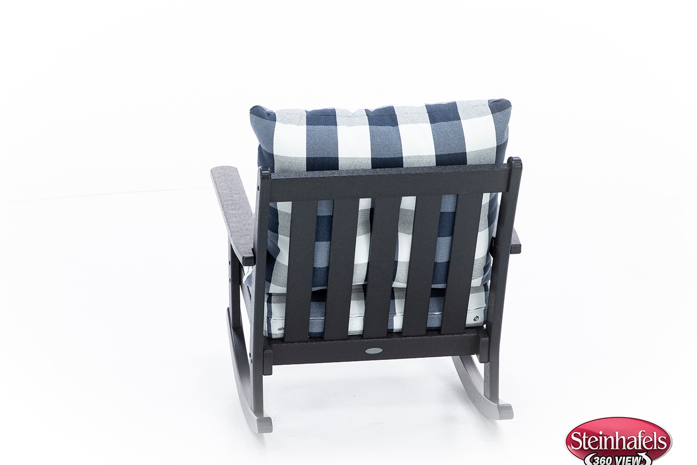 polywood black club chair  image pkg  